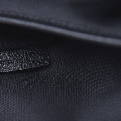 Burberry Canvas Mega Check Brookdale Backpack Black 7 of 10