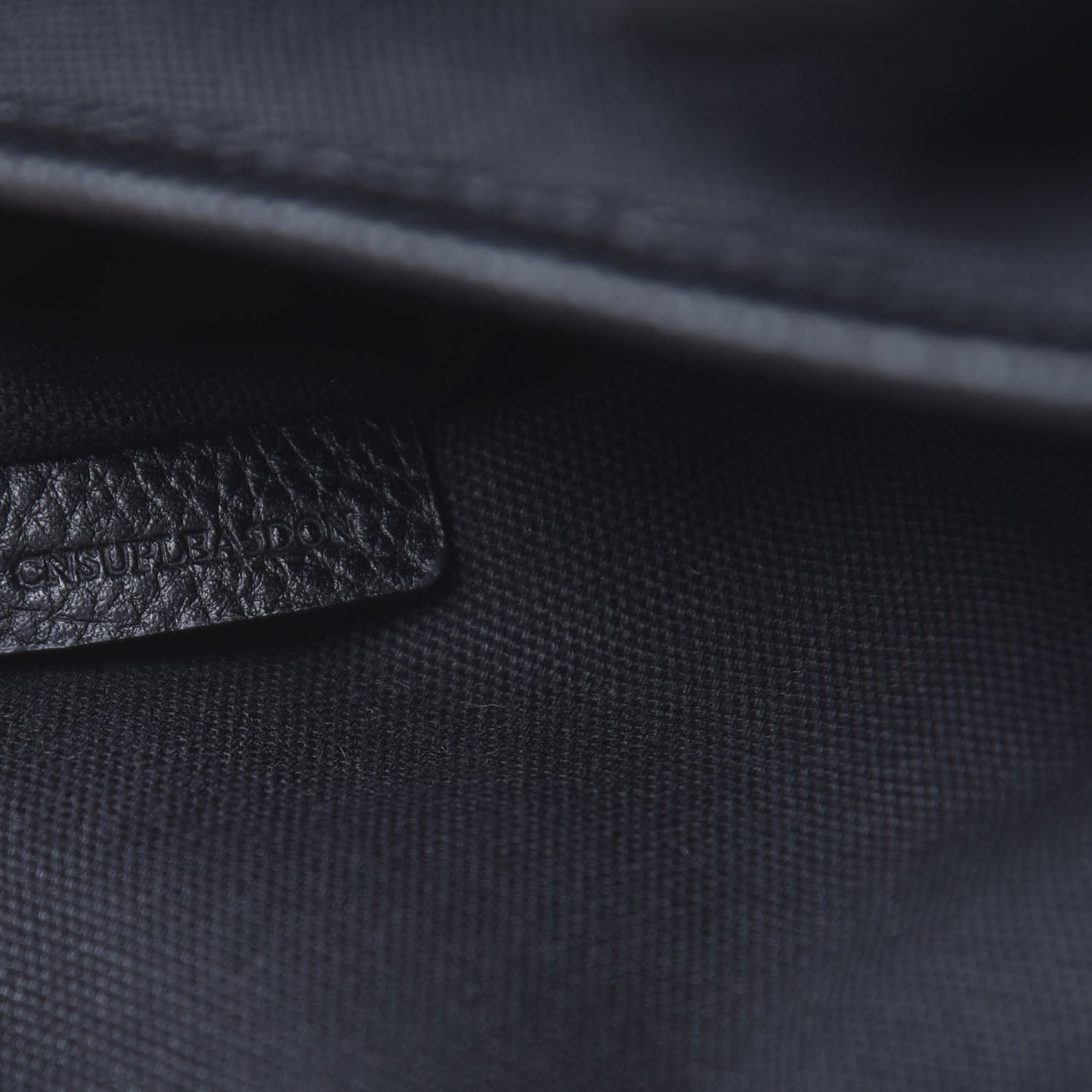 Canvas Mega Check Brookdale Backpack Black
