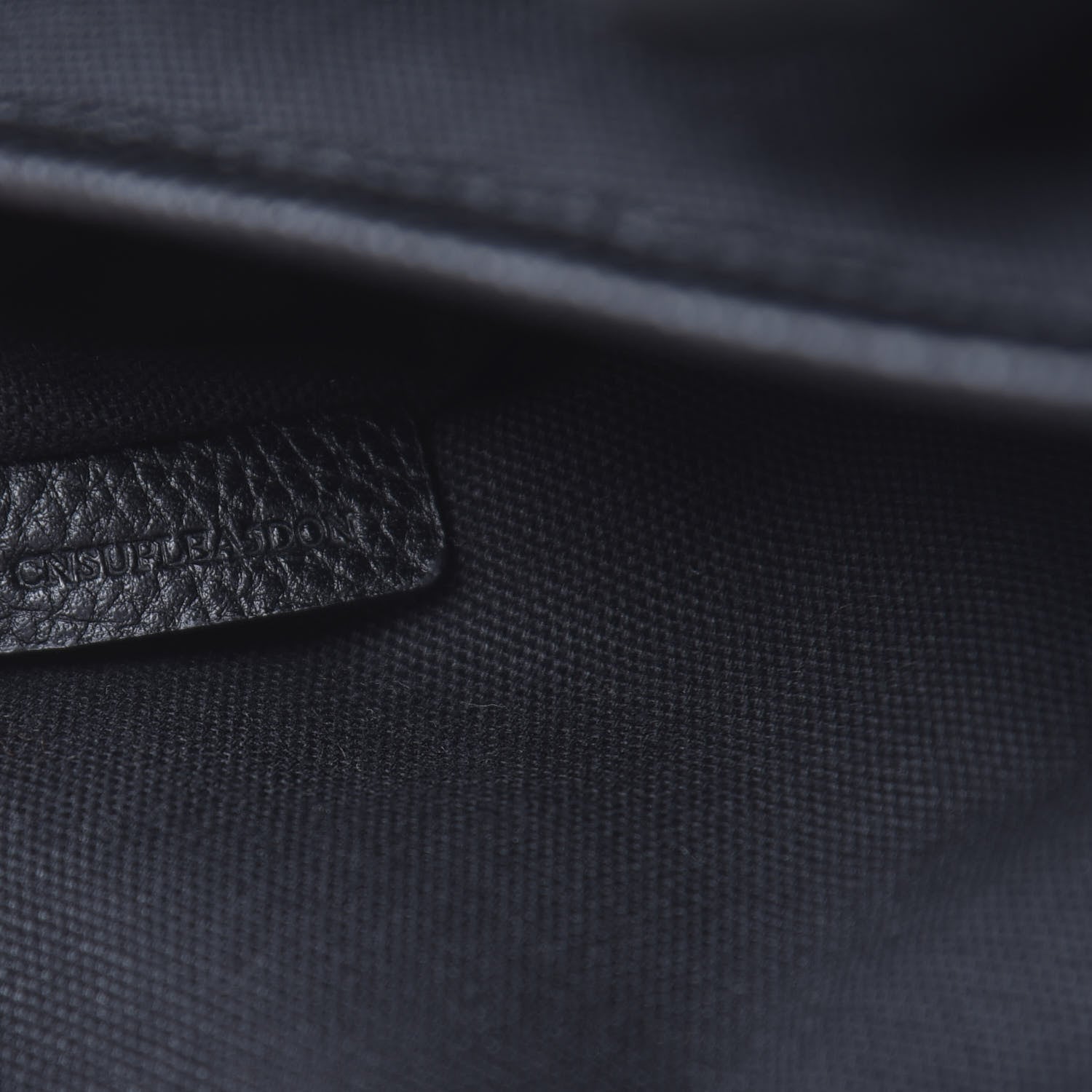 Burberry Canvas Mega Check Brookdale Backpack Black 7 of 10