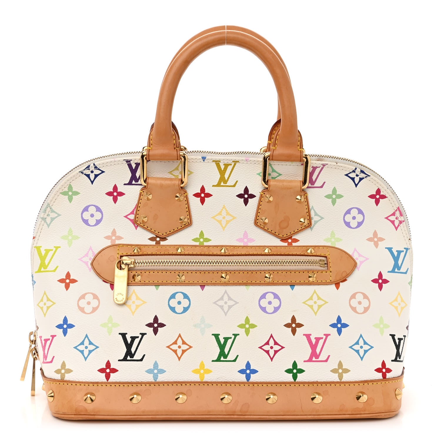 Louis Vuitton Monogram Multicolor Alma White 1 of 17
