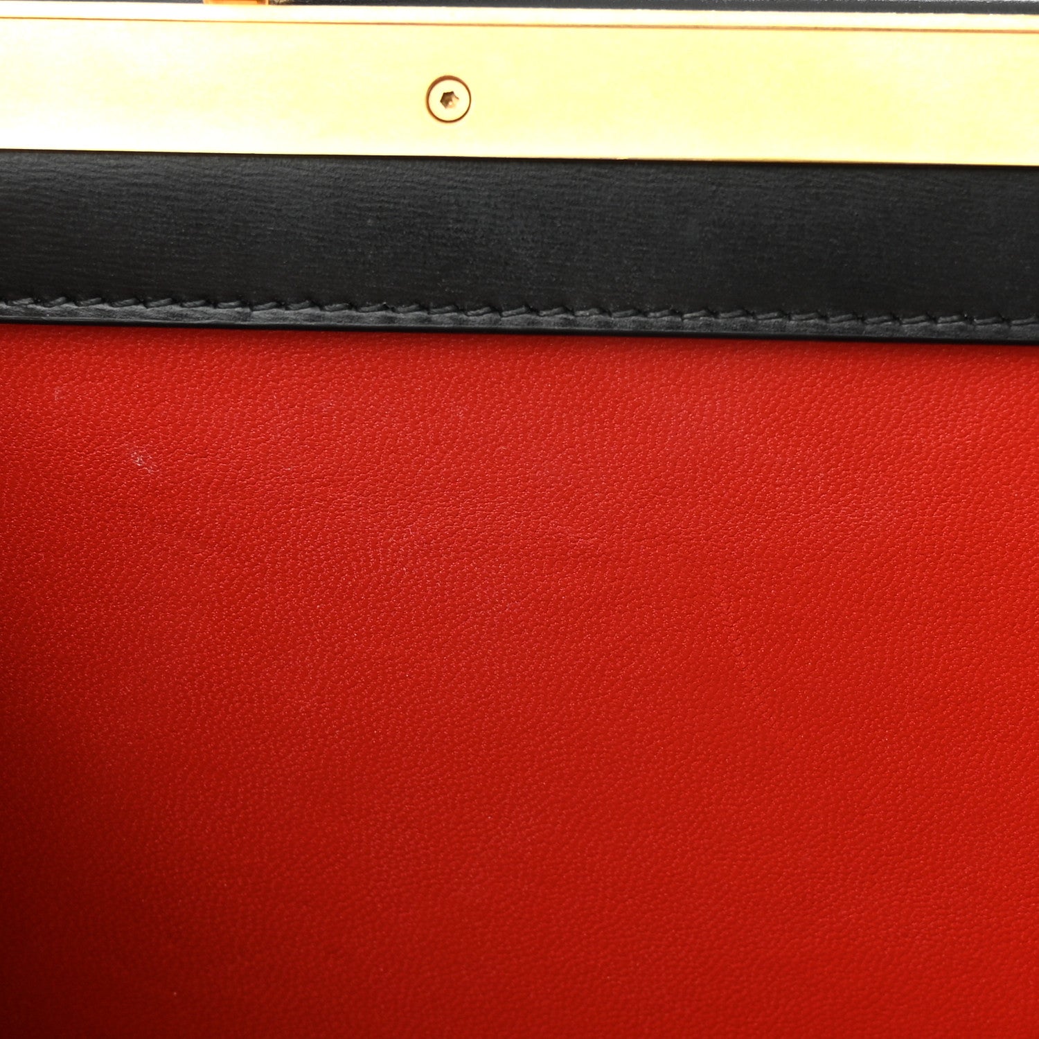 Celine Box Calfskin Medium Clasp Bag Black 13 of 17