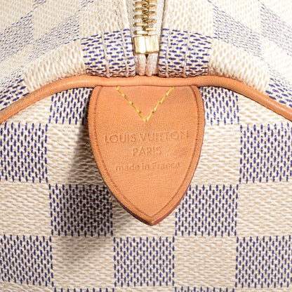 Louis Vuitton Damier Azur Speedy 30 6 of 7