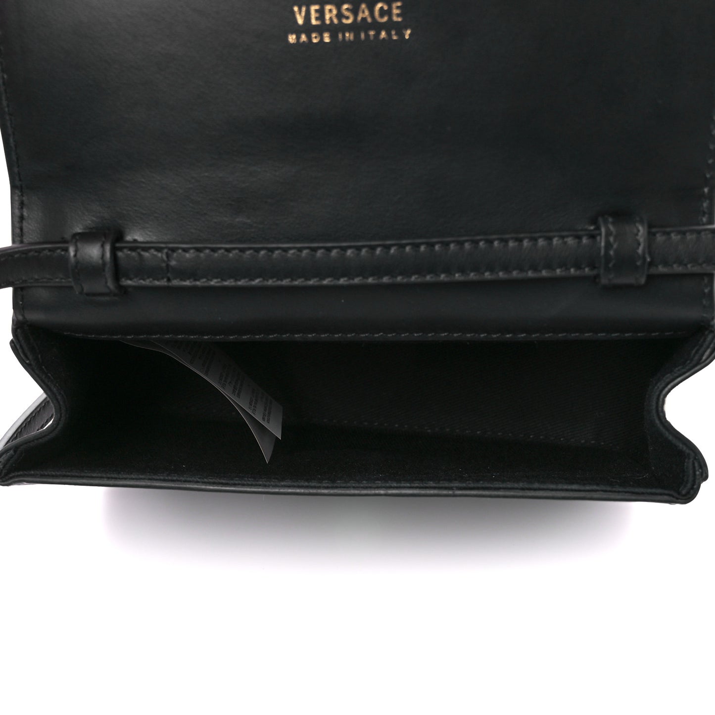 Vitello Virtus Crossbody Black