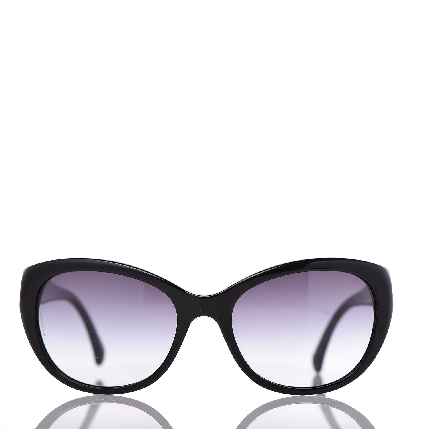Chanel Camellia CC Sunglasses 5187-H Black 2 of 8