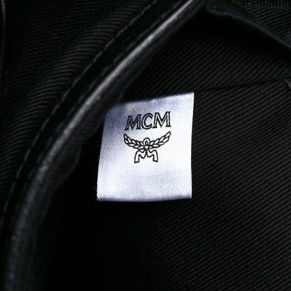 MCM Calfskin Ottomar Small Stark Backpack Black 7 of 11