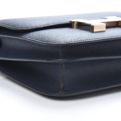 Hermes Epsom Constance 18 Bleu Indigo 9 of 11