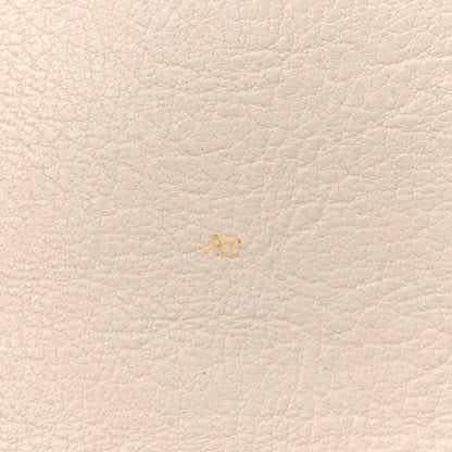 Saint Laurent Sheepskin Matelasse Chevron Monogram Medium College Bag Dove White 11 of 13