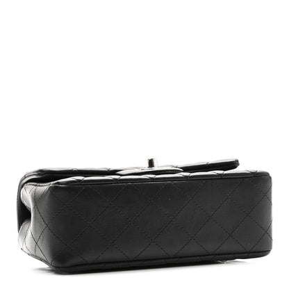 Chanel Lambskin Quilted Mini Rectangular Flap Black 4 of 11