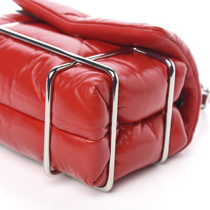 Alexander Wang Calfskin Quilted Halo Xbody Bag Red 8 of 8
