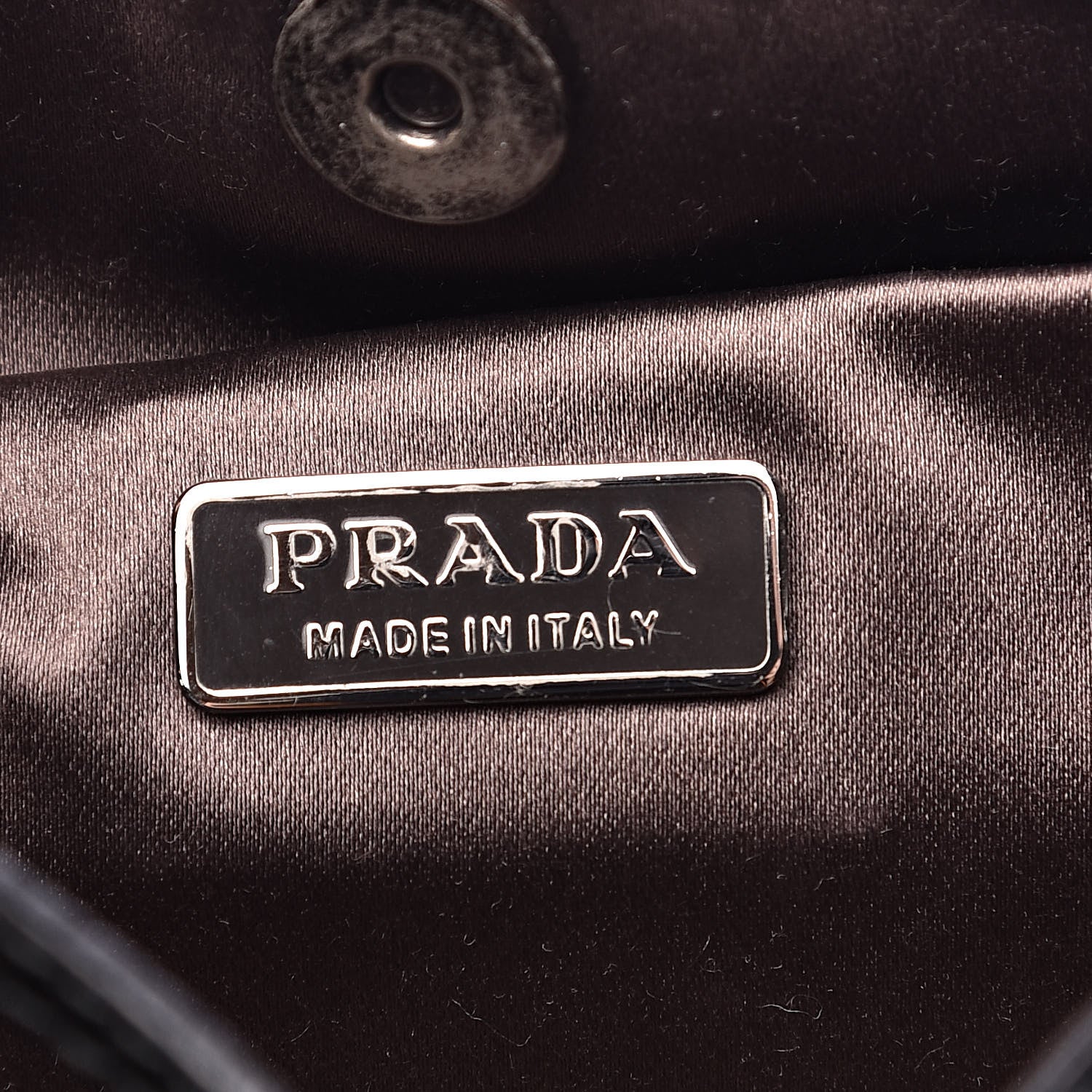 Prada Tessuto Nylon Pochette Bag Black 6 of 10