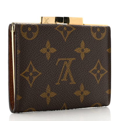 Louis Vuitton Monogram French Kiss Lock Coin Purse 3 of 7