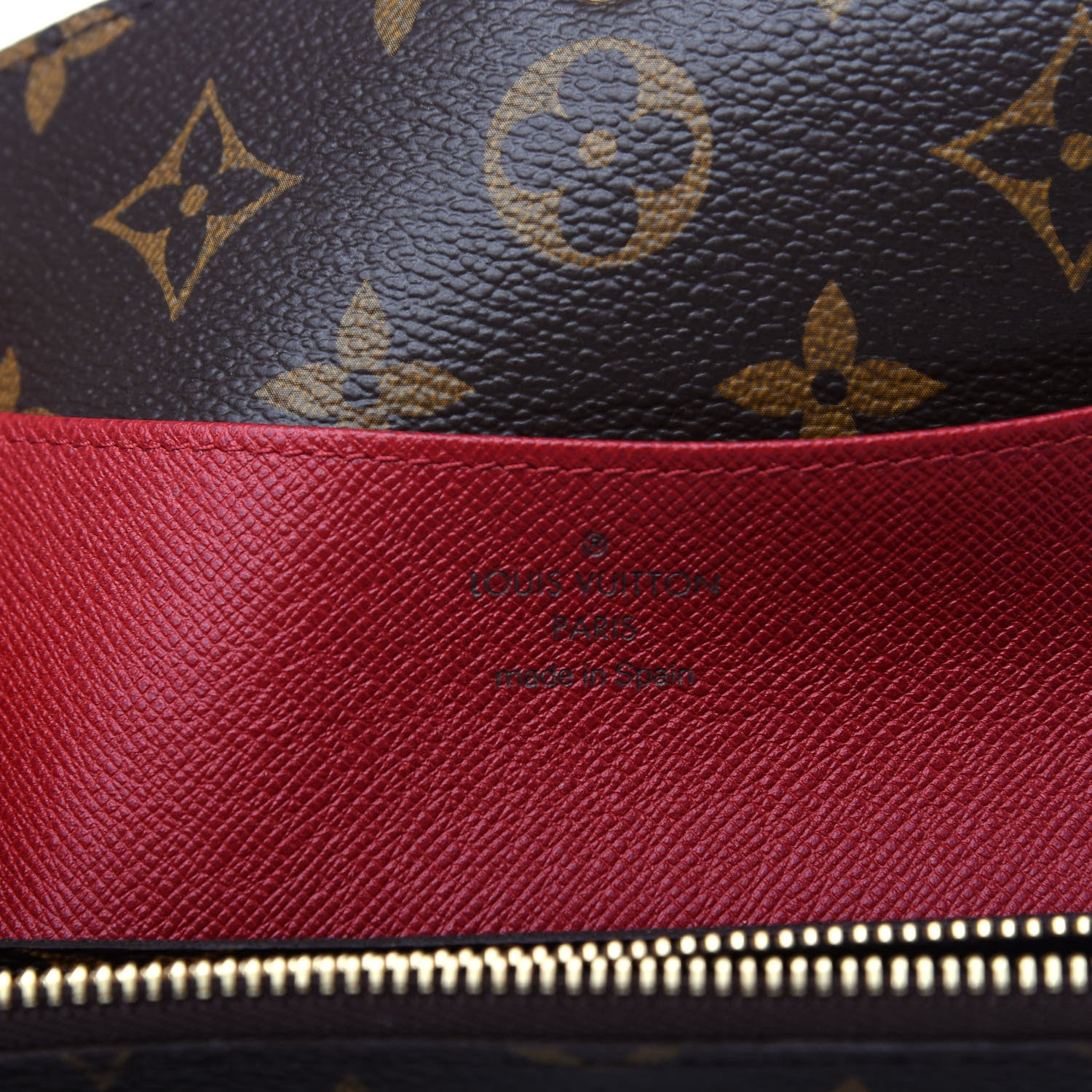 Louis Vuitton Monogram Emilie Wallet Fuchsia 6 of 8