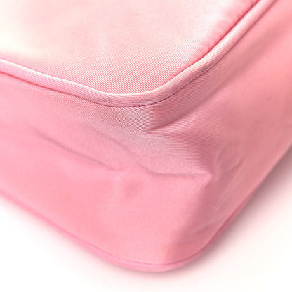 Prada Tessuto Nylon Saffiano Mini Re-Edition 2000 Bag Rosa 11 of 15