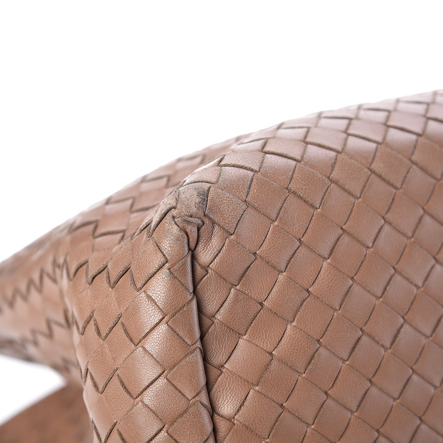 Nappa Intrecciato Milano Tote Toffee