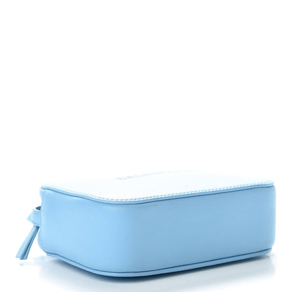 Balenciaga Calfskin XS Everyday Camera Bag Baby Blue Black 4 of 12
