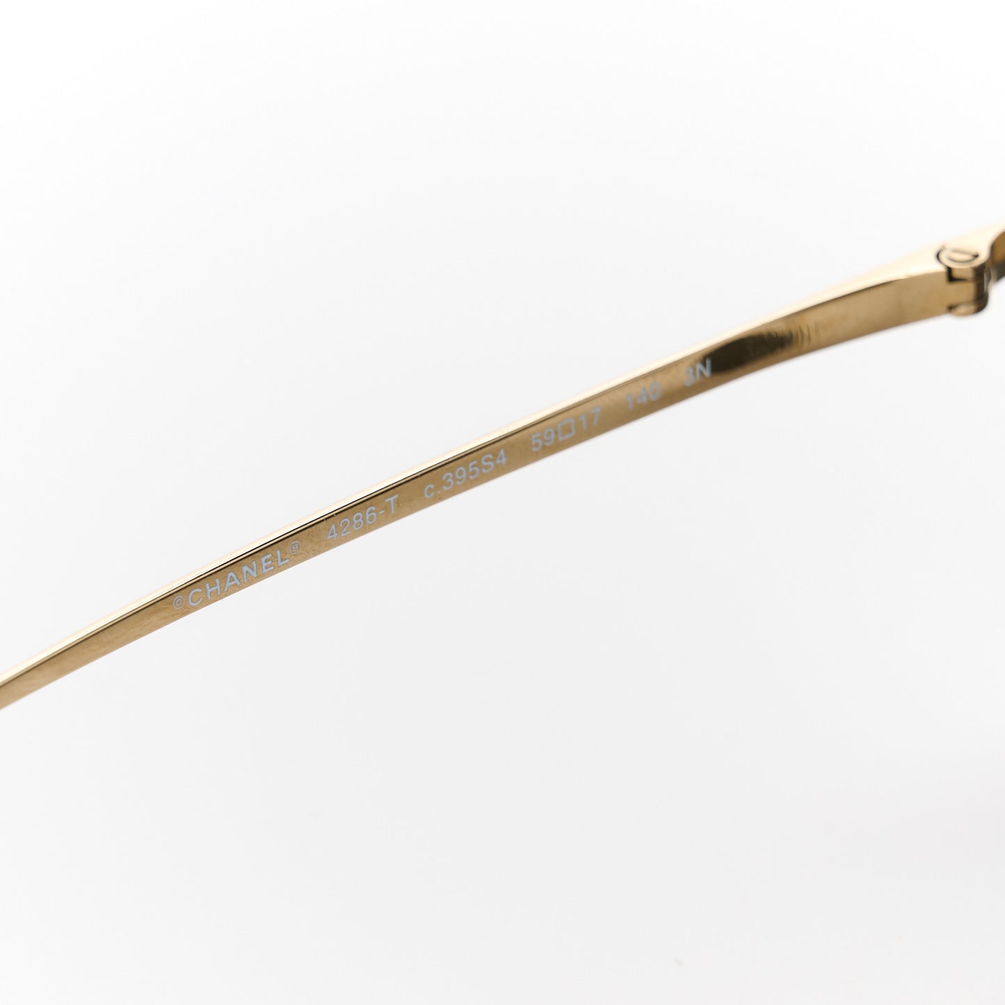 Titanium Cat Eye CC Sunglasses 4286-T Black