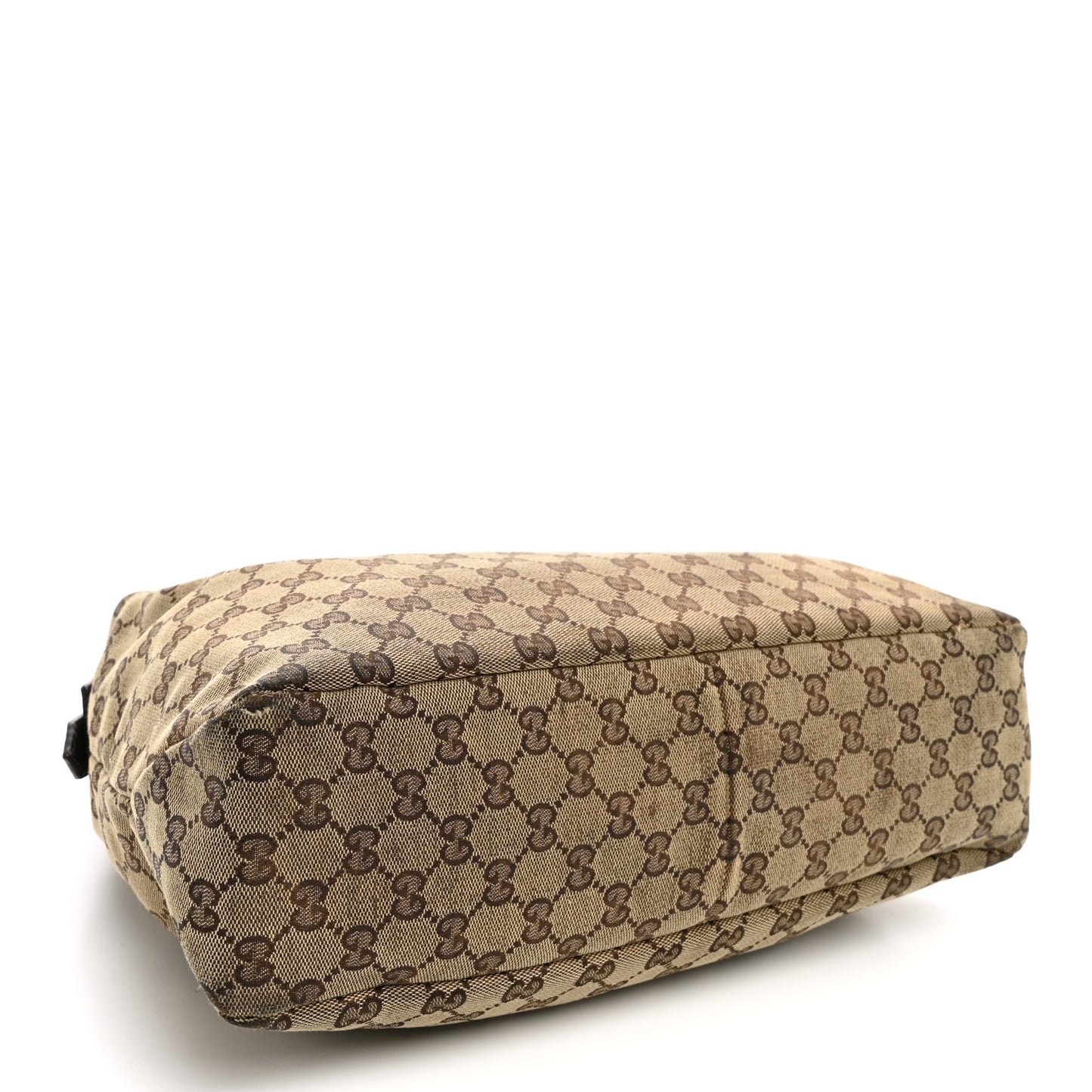 Monogram Medium Horsebit Chain Hobo Dark Brown