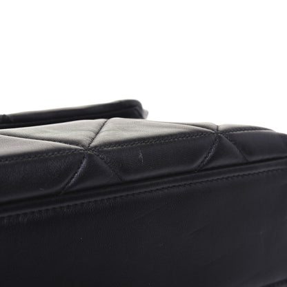 Prada Nappa Triangle Stitched Large Spectrum Bag Black 13 of 18