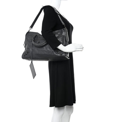 Balenciaga Agneau Giant 12 Gunmetal Hardware City Gris Fossile 2 of 15