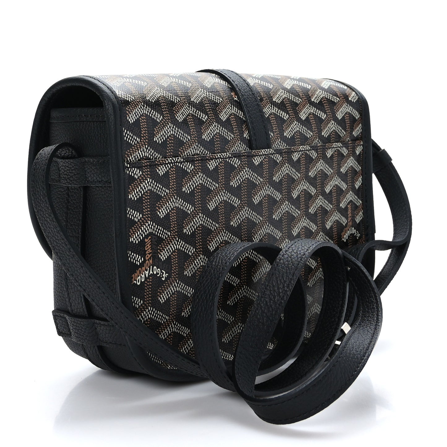 Goyardine Belvedere II PM Messenger Bag Black
