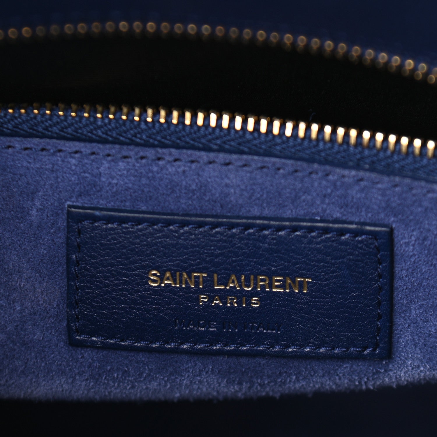 Saint Laurent Calfskin Small Sac De Jour Blue Majorelle 5 of 9