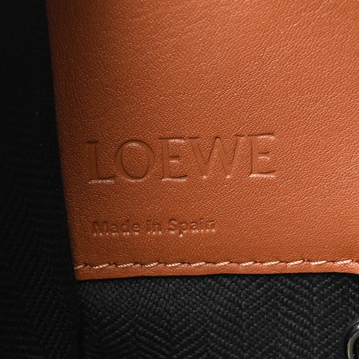 Loewe Calfskin Small Hammock Shoulder Bag Tan 6 of 10