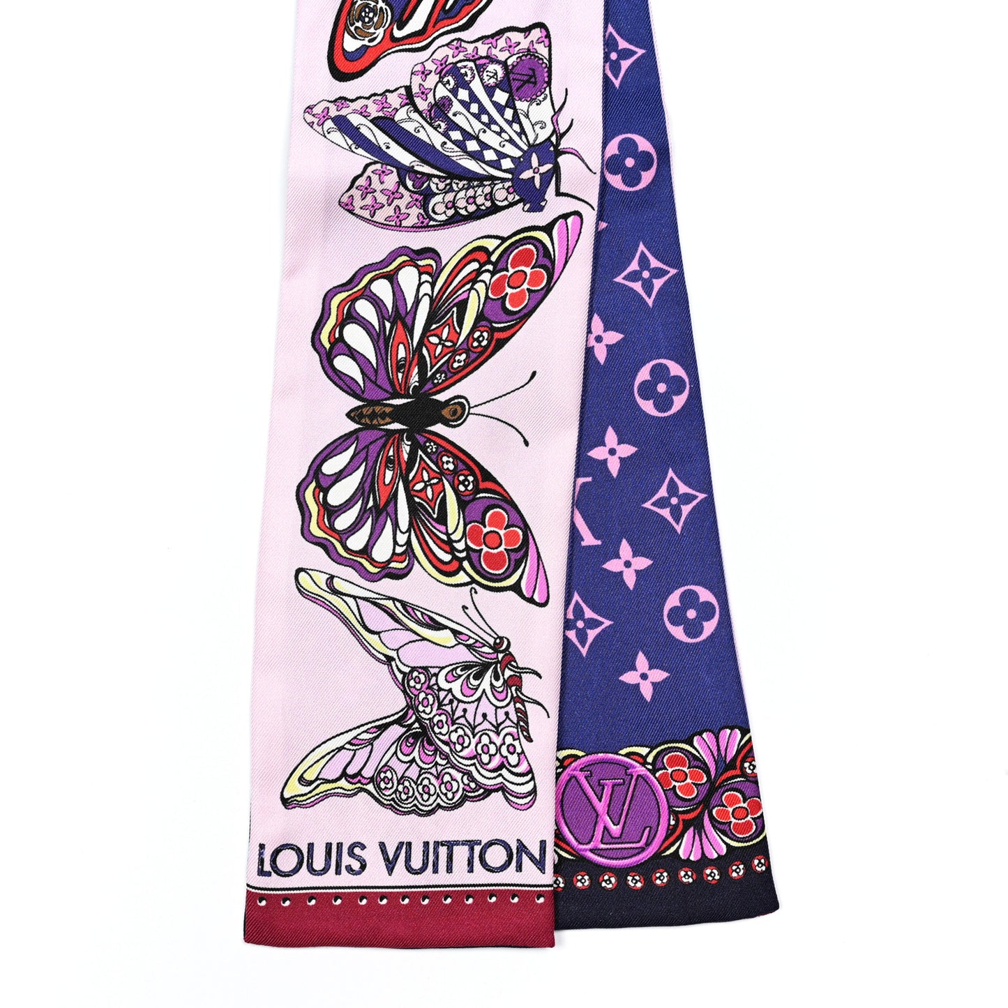 Silk Monogram World Of Love Bandeau Rose