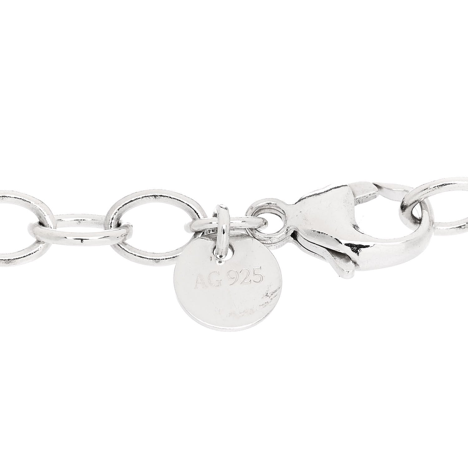 Tiffany Sterling Silver Infinity Chain Bracelet 4 of 4