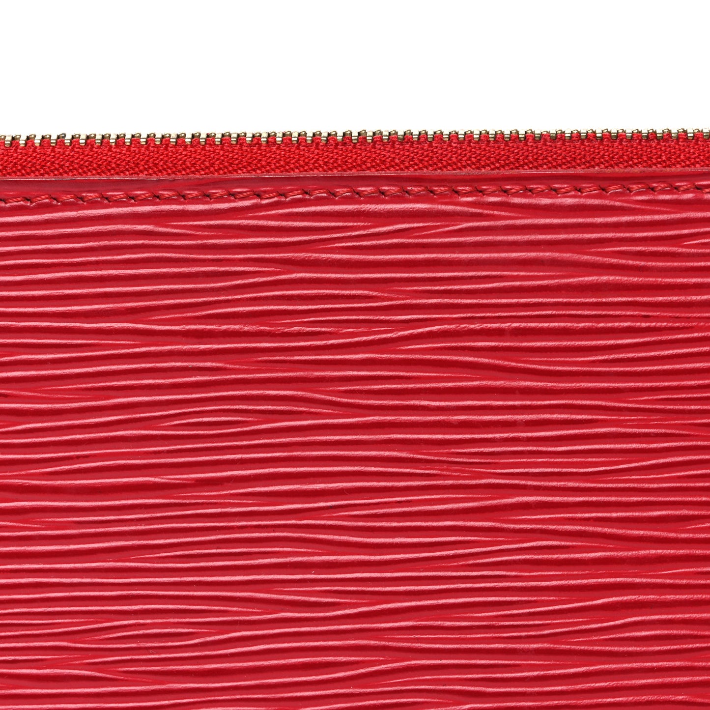 Epi Pochette Accessories 24 Castillan Red