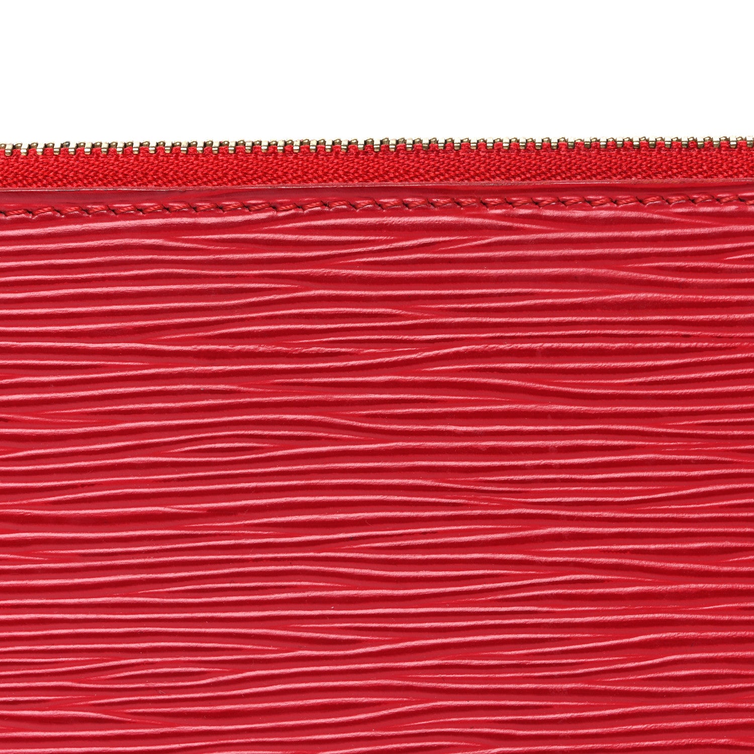 Louis Vuitton Epi Pochette Accessories 24 Castillan Red 8 of 11