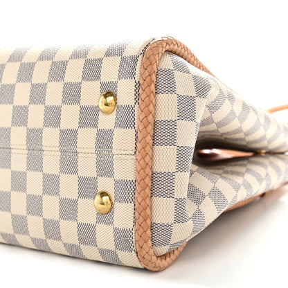 Louis Vuitton Damier Azur Propriano Rose Ballerine 9 of 10