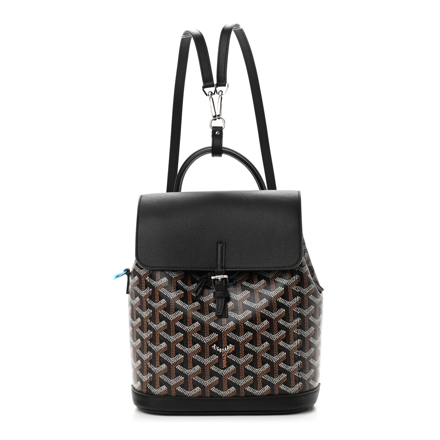 Goyard Goyardine Calfskin Mini Alpin Backpack Black 1 of 8