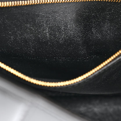 Balenciaga Shiny Box Calfskin Small Hourglass Top Handle Bag Black 8 of 14