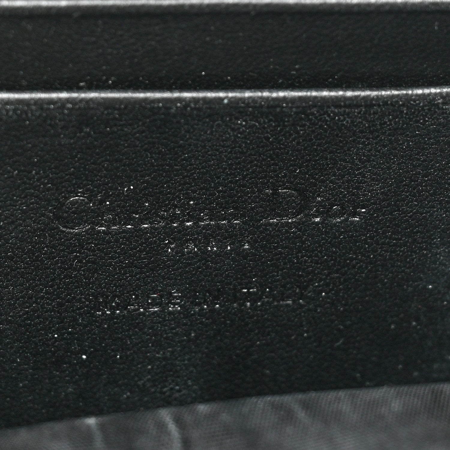 Christian Dior Lambskin Cannage Lady Dior Phone Holder Black 5 of 9