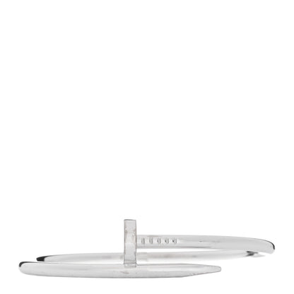 Cartier 18K White Gold Juste Un Clou Bracelet 17 1 of 3