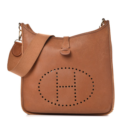 Hermes Courchevel Evelyne GM Gold 1 of 26