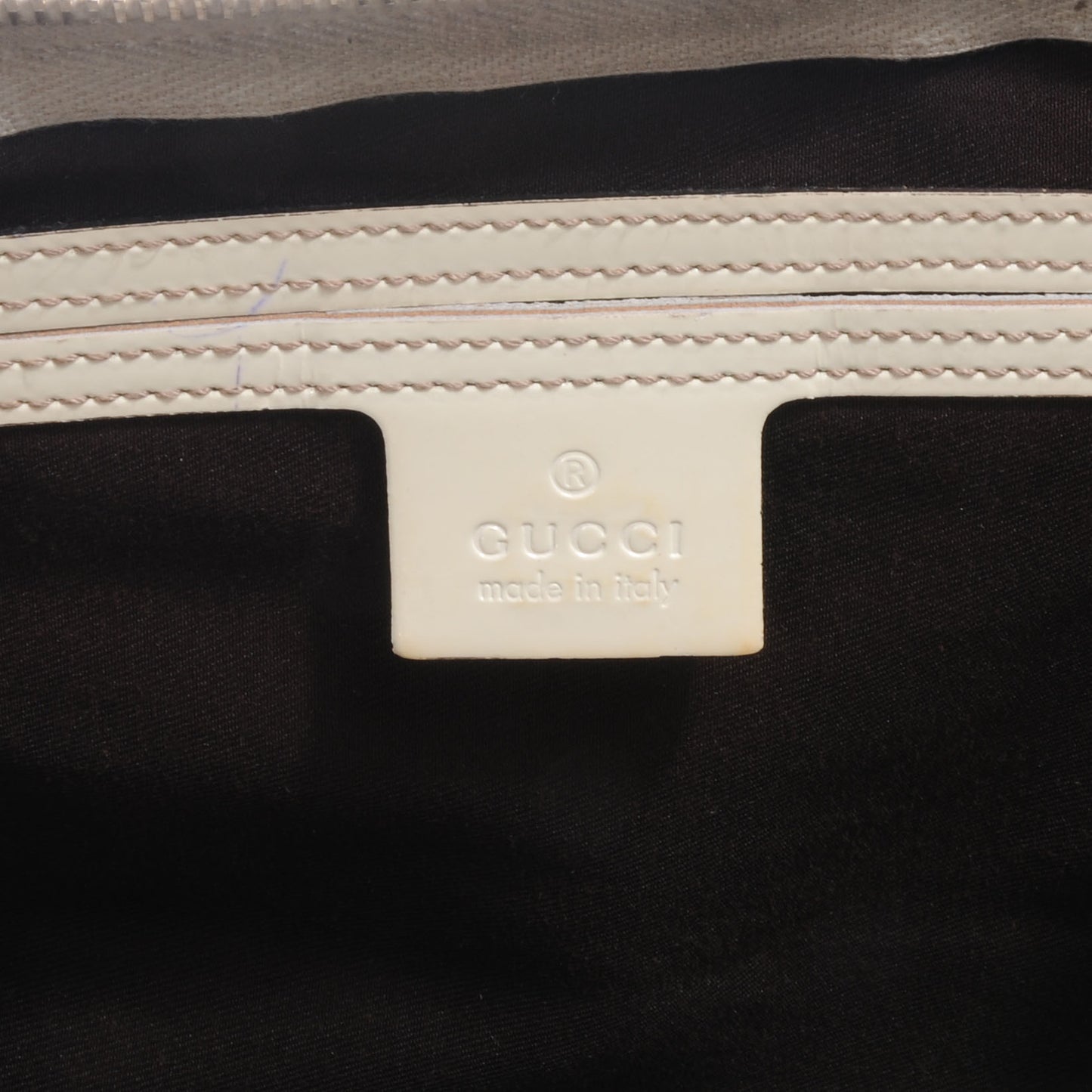 Coated Canvas Medium Joy Boston Off White