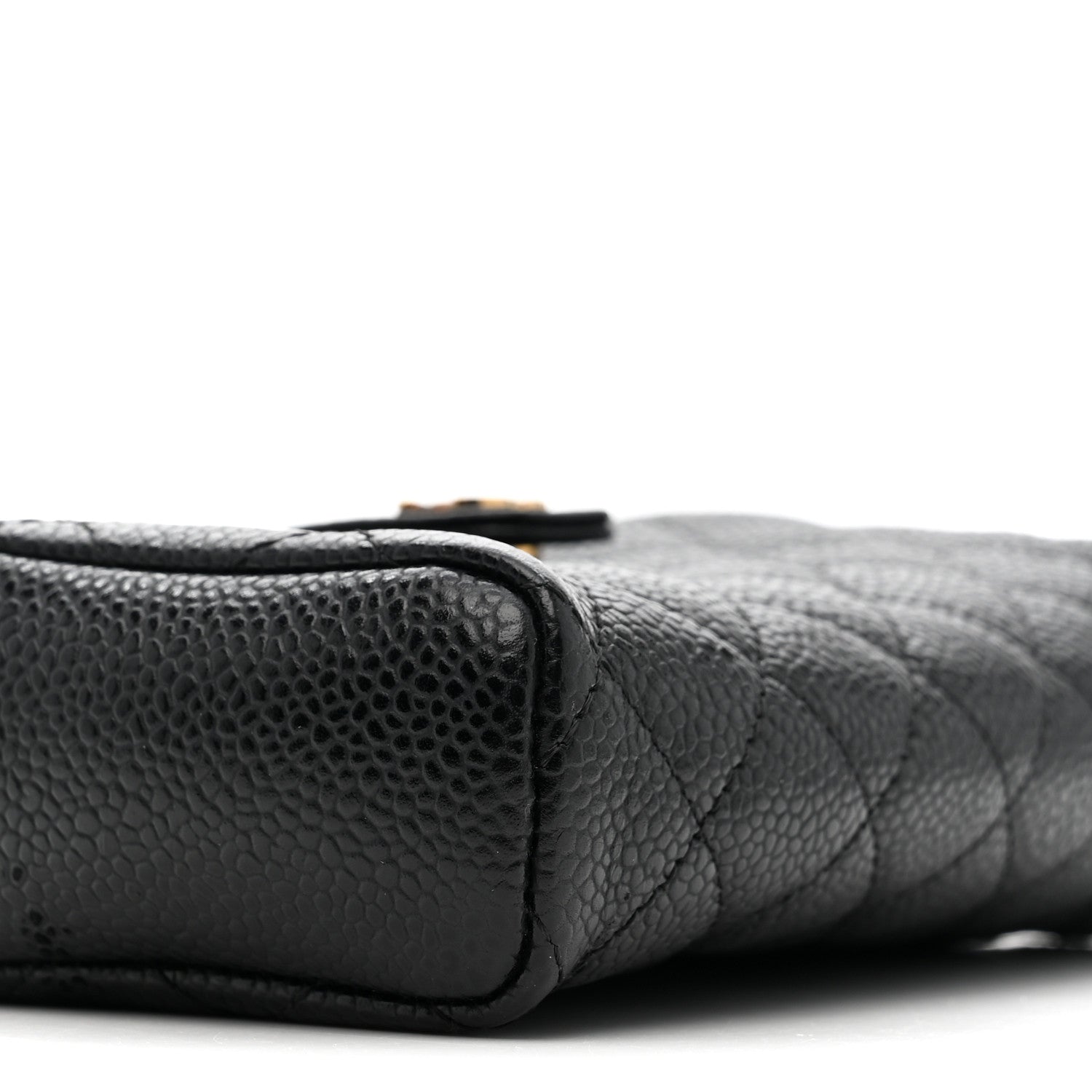 Chanel Caviar Quilted Phone Holder Black 11 of 12