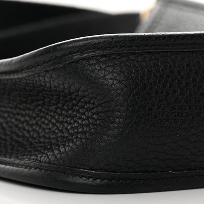 Hermes Taurillon Clemence Evelyne TPM Black 9 of 12