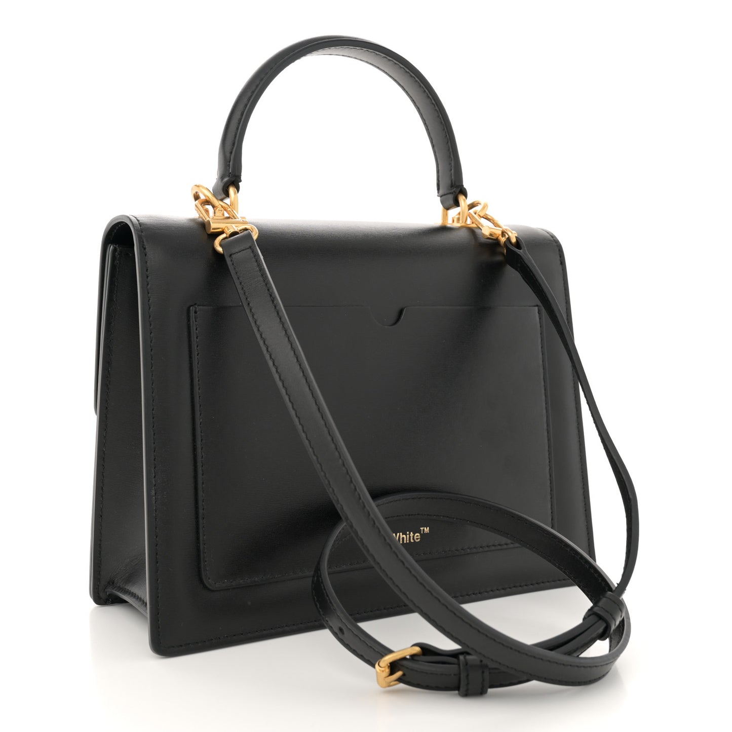 Calfskin Jitney 2.8 Virgil Abloh Shoulder Bag Black