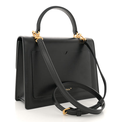 Off-White Calfskin Jitney 2.8 Virgil Abloh Shoulder Bag Black 3 of 10