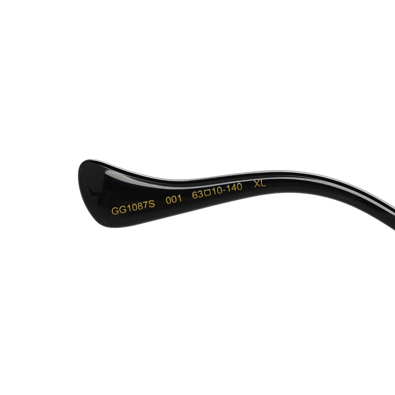 Gucci Metal Navigator Square Sunglasses GG1087S Gold Black 5 of 7