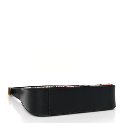 Saint Laurent Snakeskin Patchwork Le 5 A 7 Hobo Brown 4 of 10