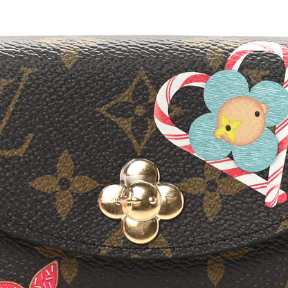 Louis Vuitton Monogram 2024 Christmas Animation Candy Factory Rosalie Coin Purse Candy Red 7 of 8