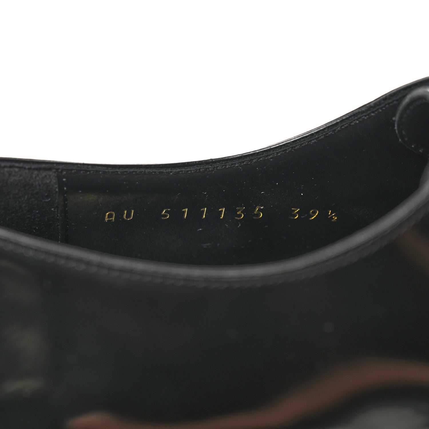 Saint Laurent Patent Calfskin Montaigne 25 Uniform 39.5 Black 6 of 9