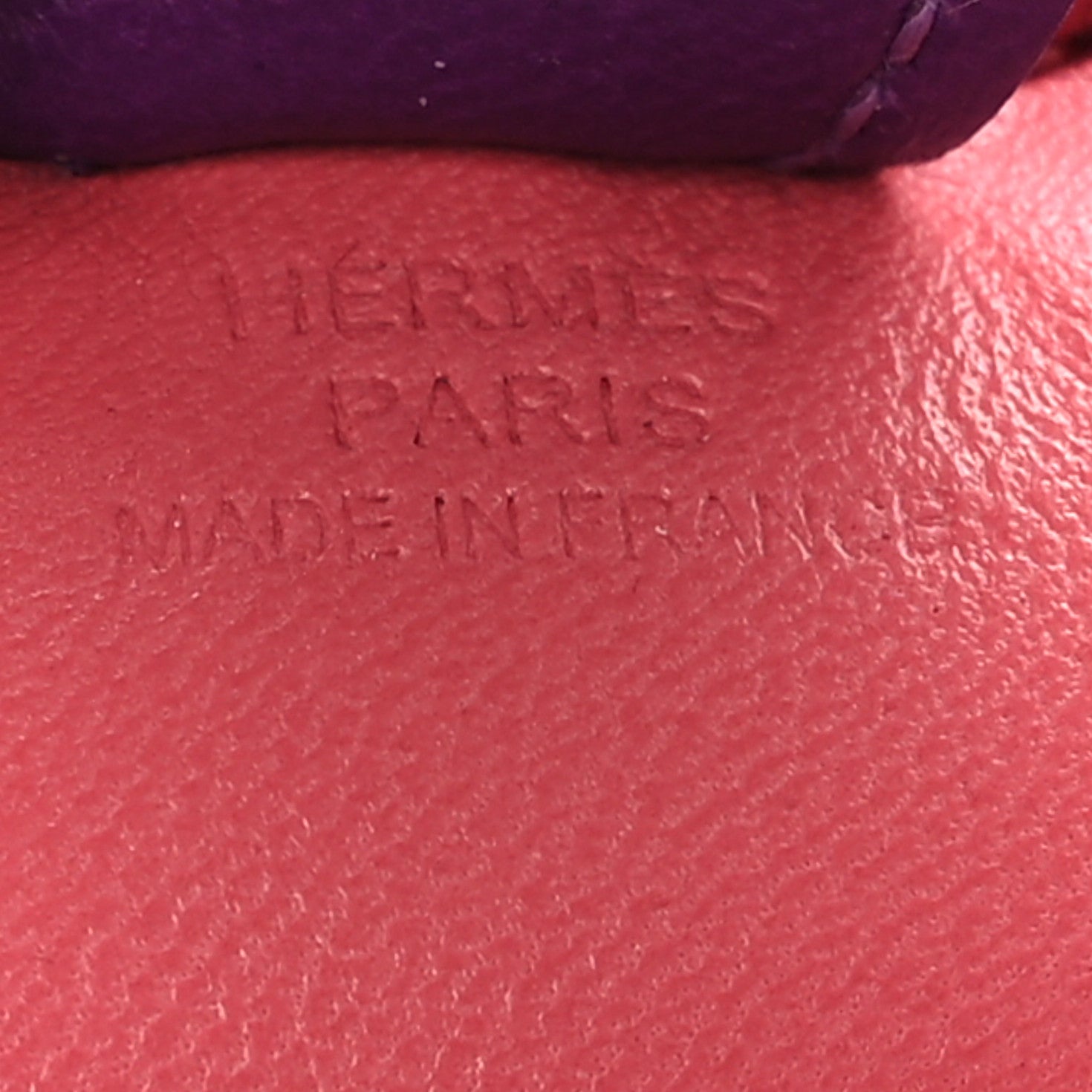 Hermes Milo Lambskin Grigri Rodeo Horse Bag Charm PM Rose Azalee Gold Anemone 3 of 4