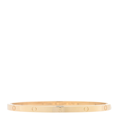 Cartier 18K Yellow Gold Small LOVE Bracelet 18 1 of 8