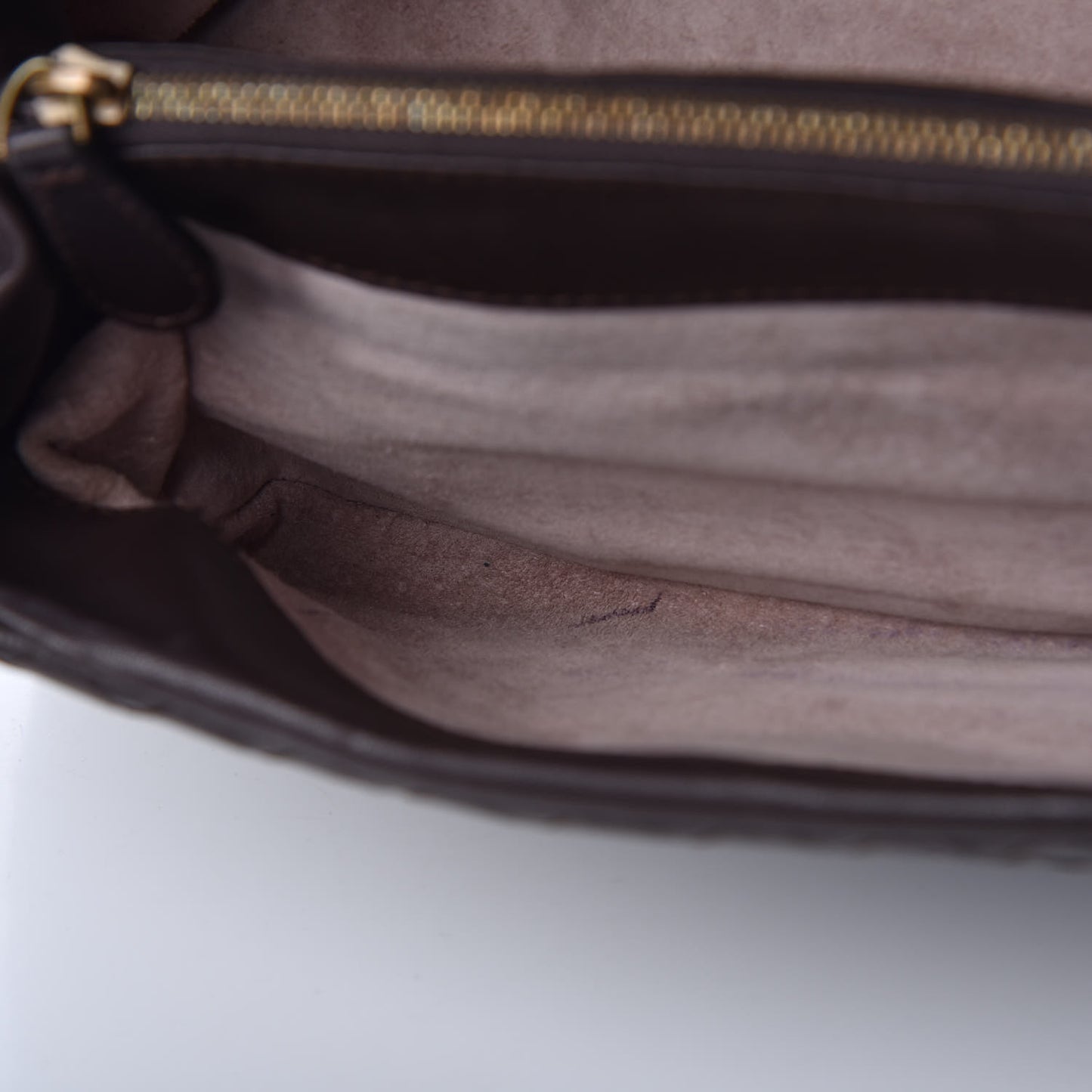 Nappa Intrecciato Cosmetic Case Ebano