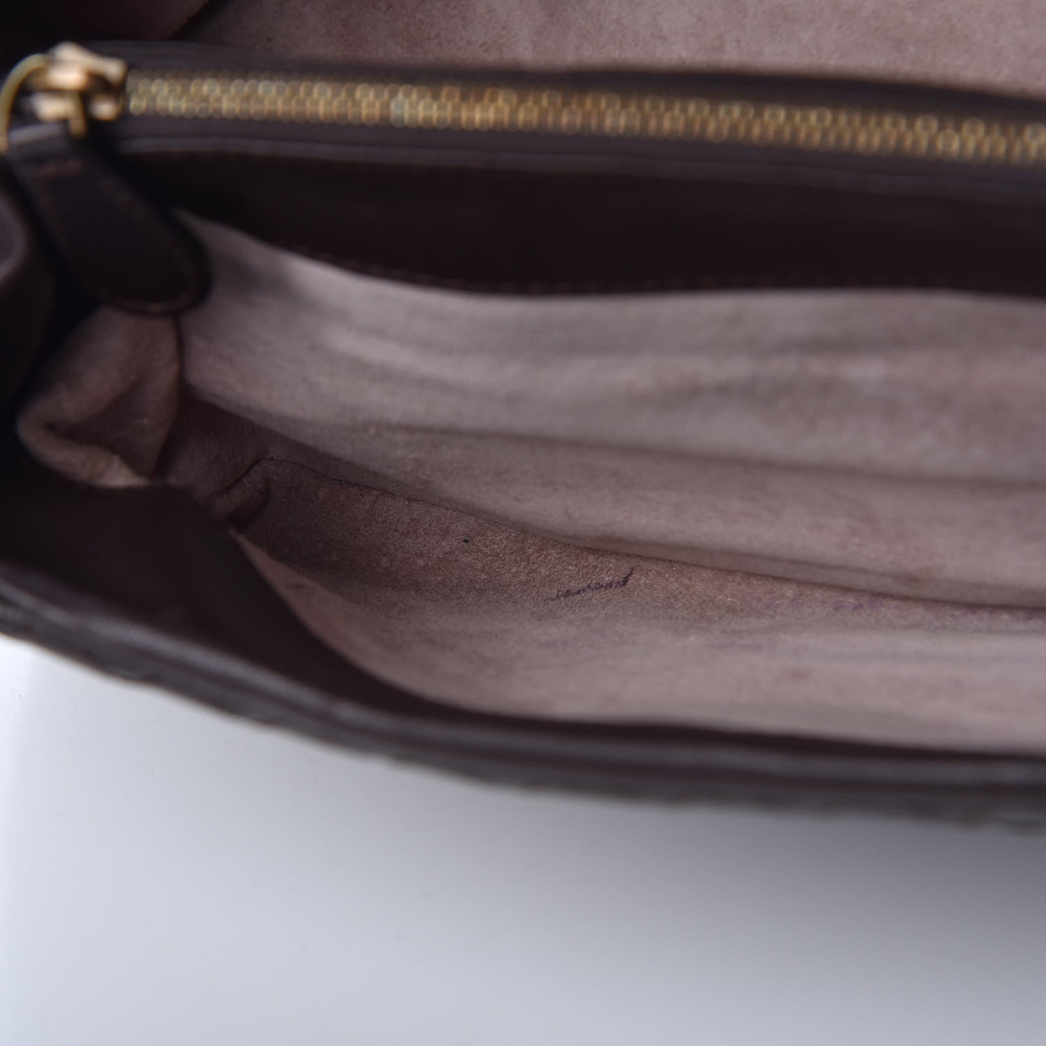 Bottega Veneta Nappa Intrecciato Cosmetic Case Ebano 7 of 8