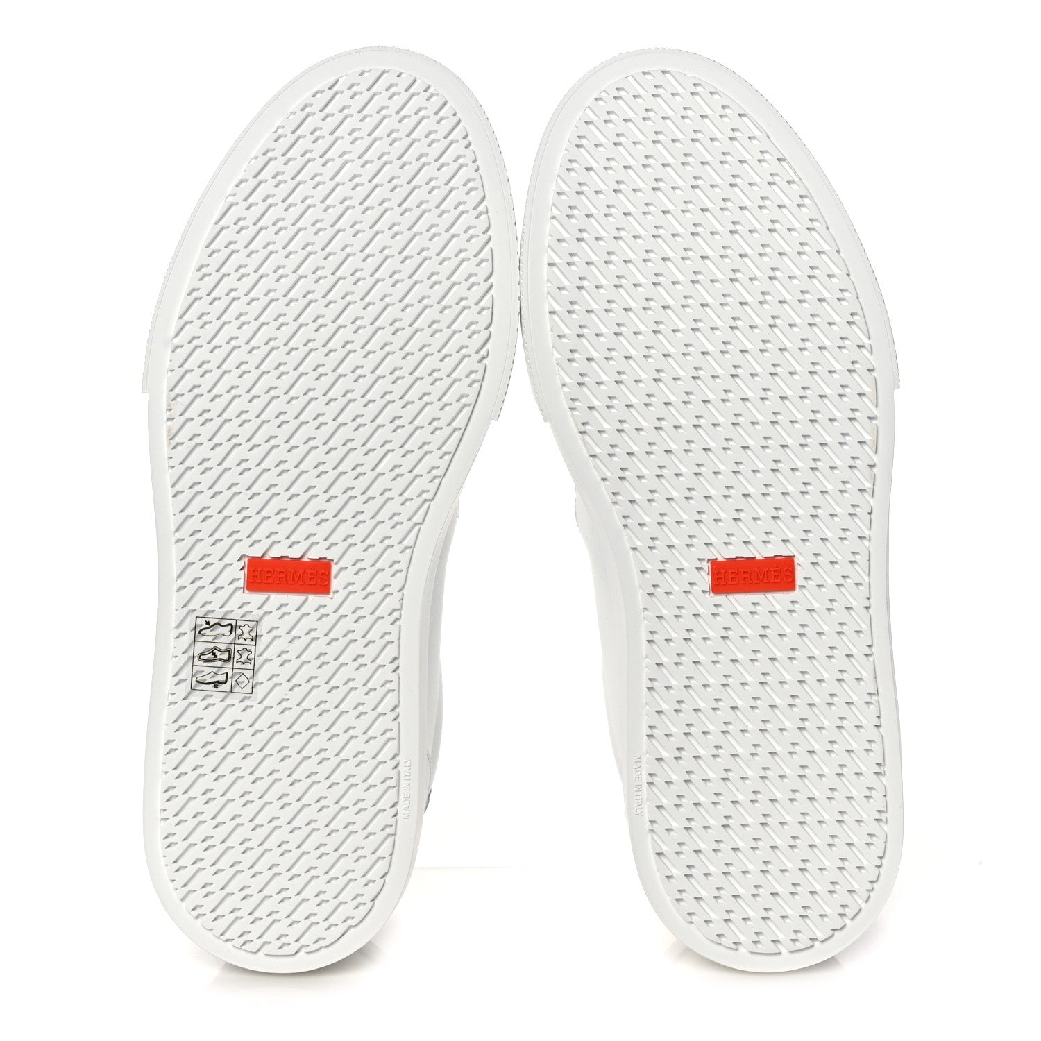 Hermes Calfskin Day Sneakers 38 White 5 of 8